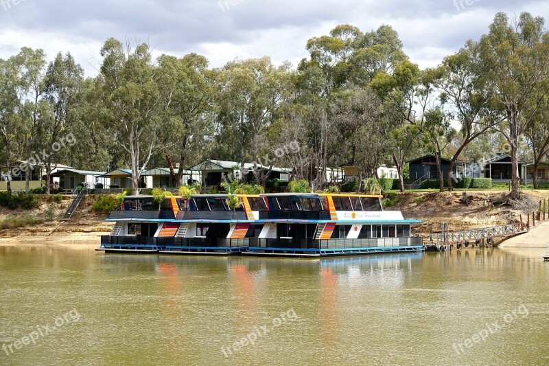 Houseboats Boats Holiday Tourism Floating