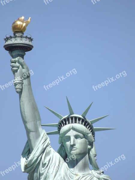 Statue Liberty Statue New York Free Photos