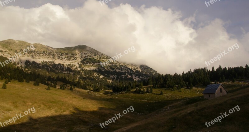 Mountains France Alpine Landscape French