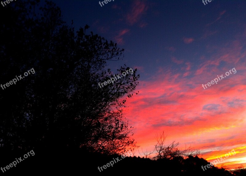 Sunrise Landscape Dawn Autumn Landscape Landscapes