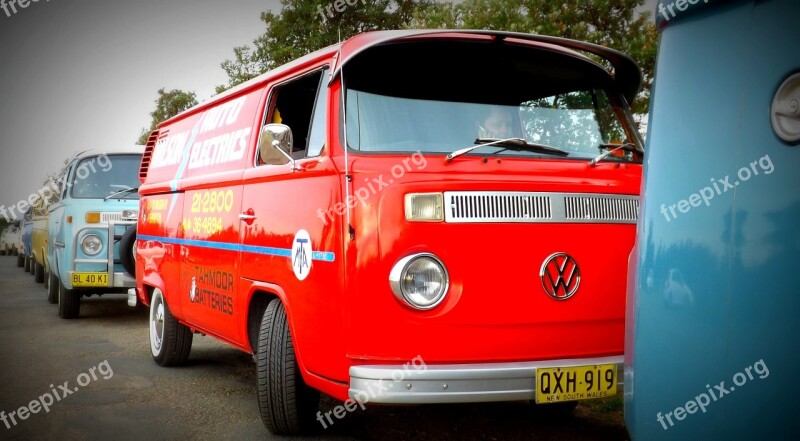 Volkswagen Kombi Bus Road Trip Trip