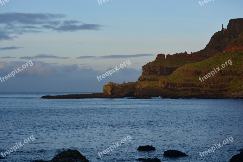 Giant's Causeway Northern Ireland Rocks Rock Formation Nature