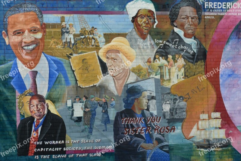 Mural Belfast Conflict Barack Obama Sister Rosa