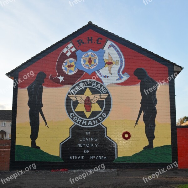 Mural Belfast Conflict Free Photos