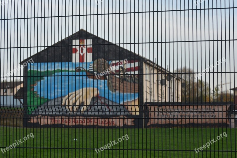 Mural Belfast Conflict Northern Ireland Free Photos