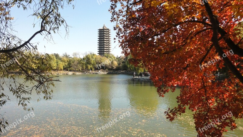 China Tourism The Scenery Autumn Red