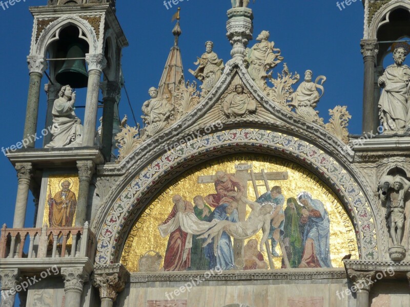 Venice Basilica Di San Marco Christian Italy Basilica