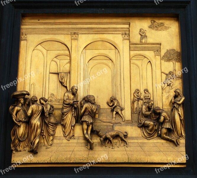 Door Of Paradise Golden Art Gold Particular