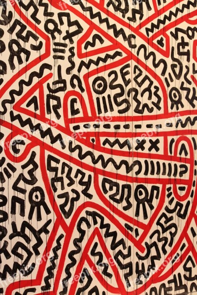 Haring Artist Street Urban Free Photos