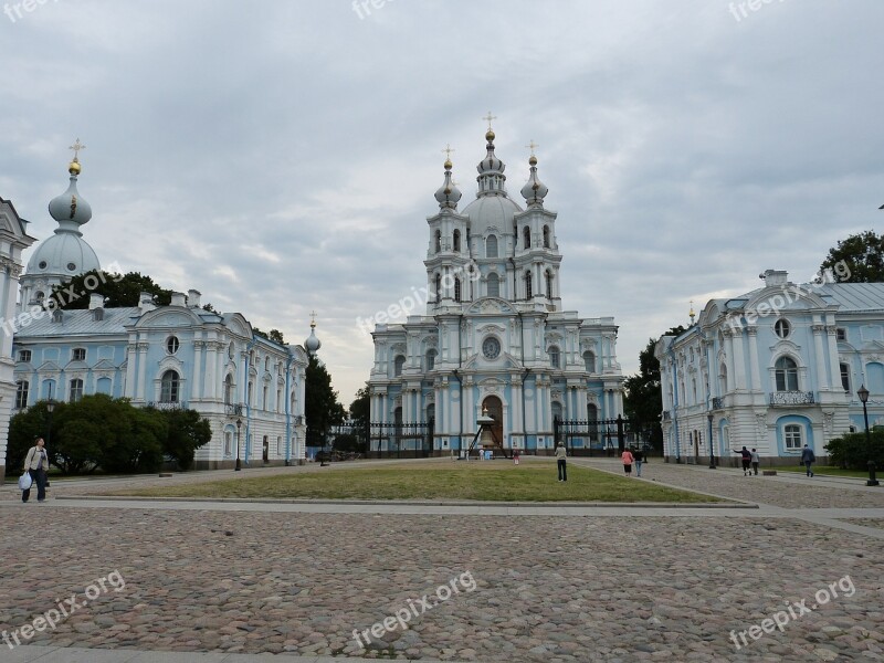 St Petersburg Russia Historically Architecture Facade