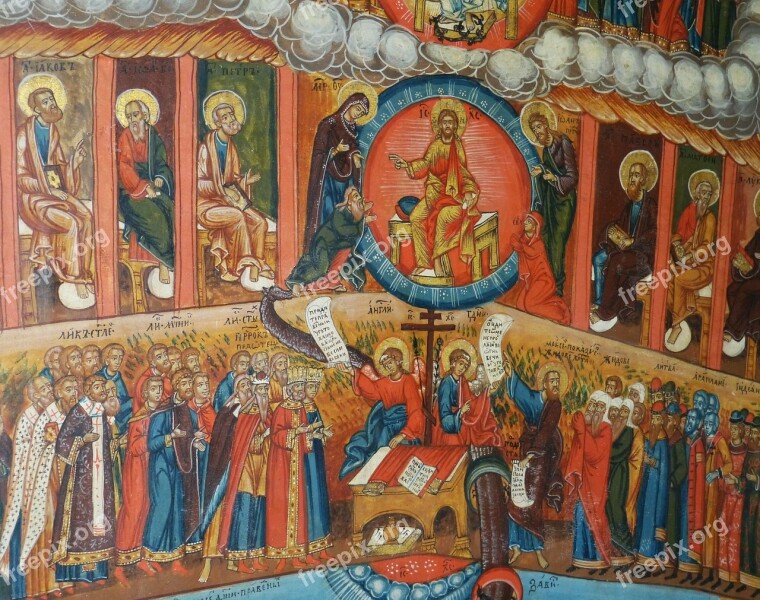 Mural Image Russia Icon Orthodox