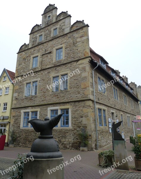 Stadthagen Lower Saxony Historic Center Historically Architecture