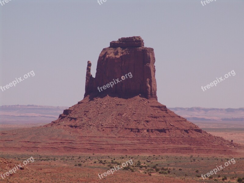 Monument Valley Rock Mountain Places Of Interest Reddish