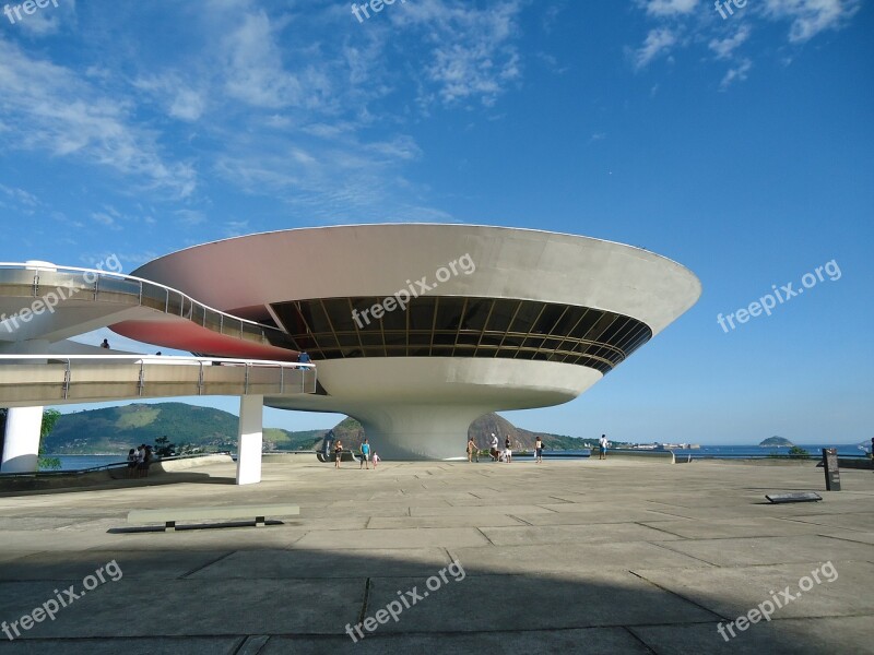 Museum Oscar Niemeyer Niterói Free Photos