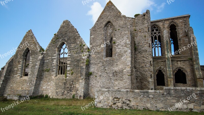 Cloister Ruin Architecture Building Medieval