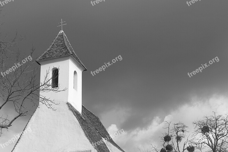 Steeple Clouds Spire Sky Free Photos