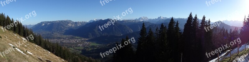 Zwiesel Mountains Alpine Bad Reichenhall Berchtesgadener Land