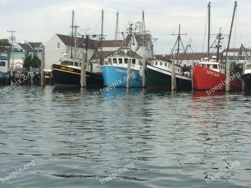 Fishing Vessel Harbor Commercial Dock