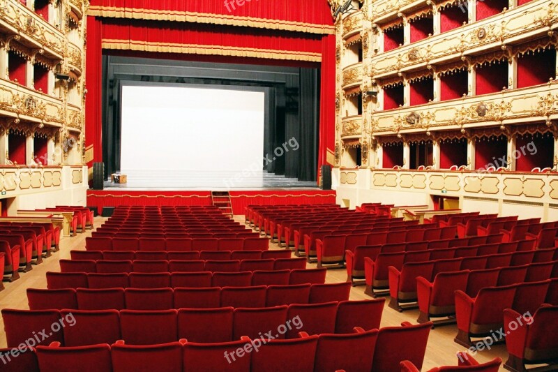 Teatro Cinema Milan Interior Design Armchairs