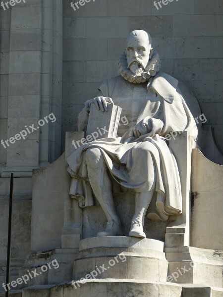 Cervantes Madrid Spain Castile Monument