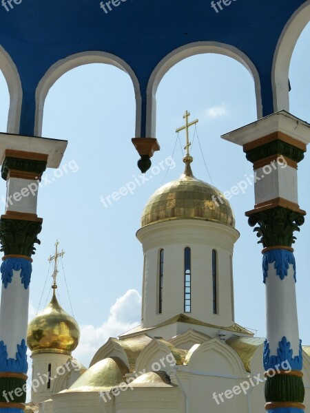 Sergiev Posad Russia Sagorsk Golden Ring Monastery