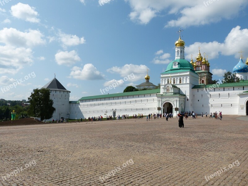 Sergiev Posad Russia Sagorsk Golden Ring Monastery