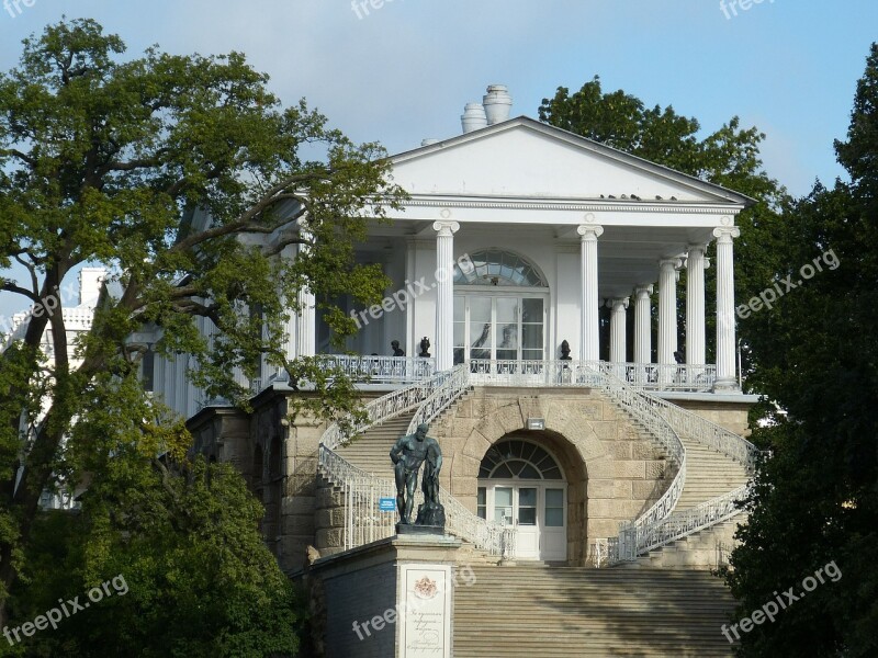 Catherine's Palace Russia St Petersburg Facade Palace