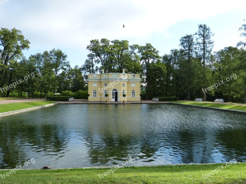 Catherine's Palace St Petersburg Russia Facade Palace