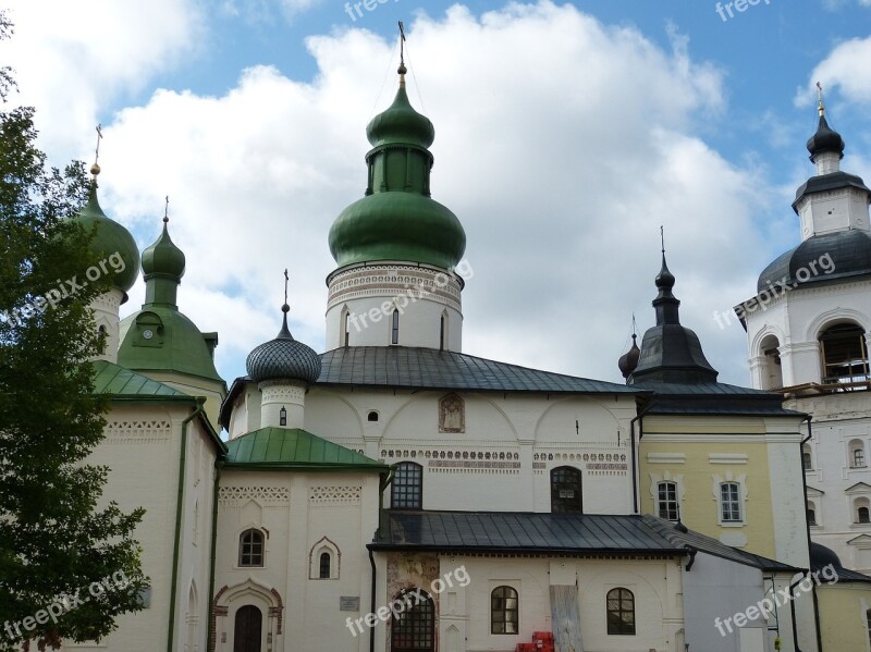 Goritsy Monastery Russia Religion Orthodox