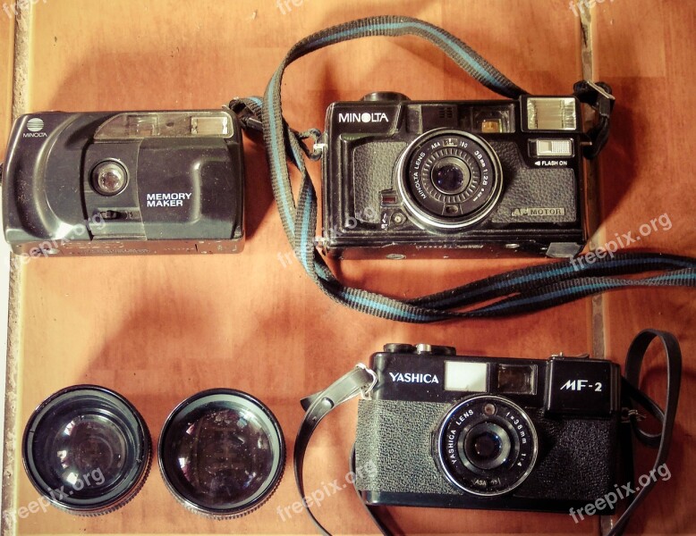 Vintage Camera Photography Style Set