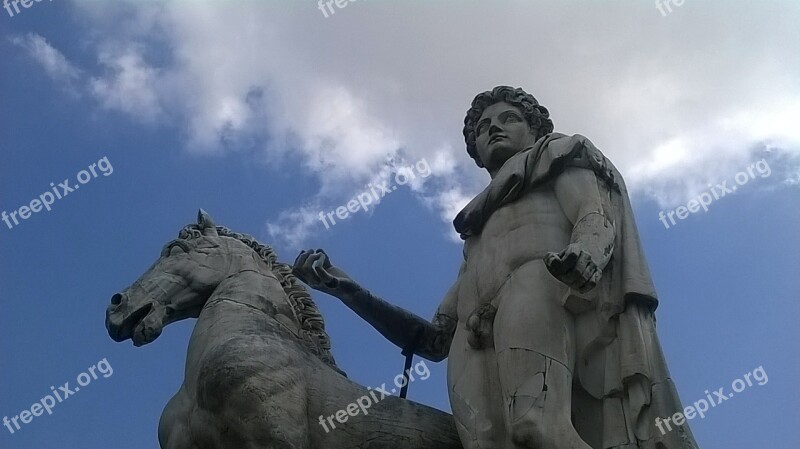 Rome Statue Roma Capitale Italy Statues