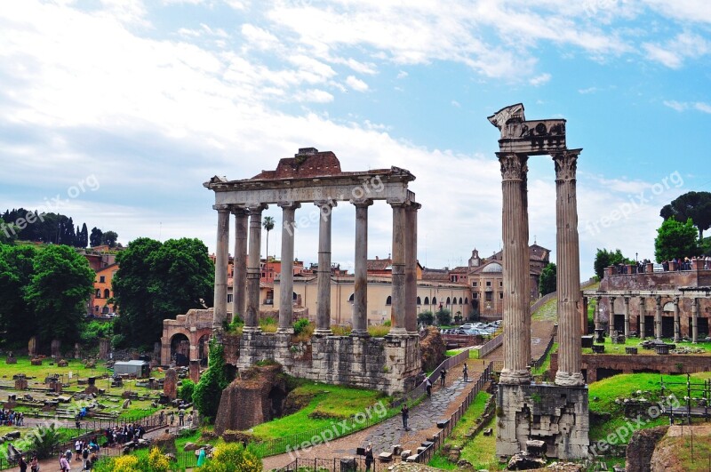 The Roman Forum Rome Italy Free Photos