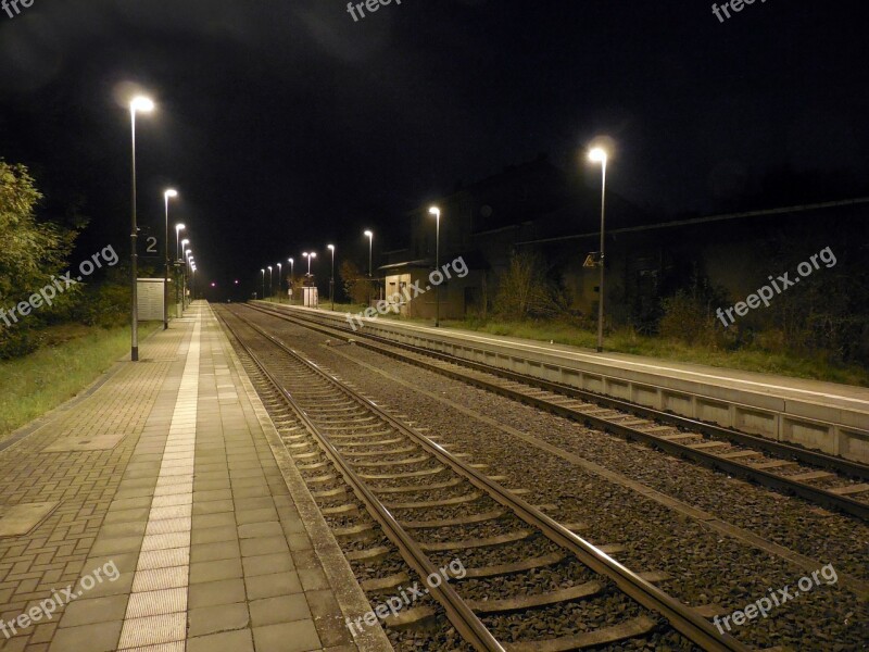 Rail Track Railway Train Railway Station