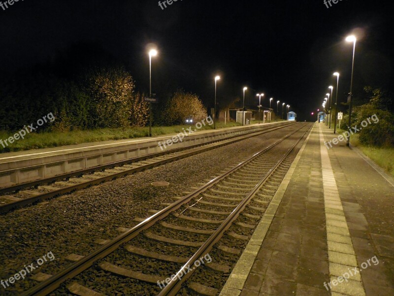 Rail Track Railway Train Railway Station