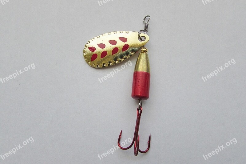 Lures Blinker Predator Bait Fishhook Free Photos