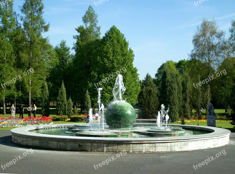 Kurpark Park Piešťany Slovakia Free Photos