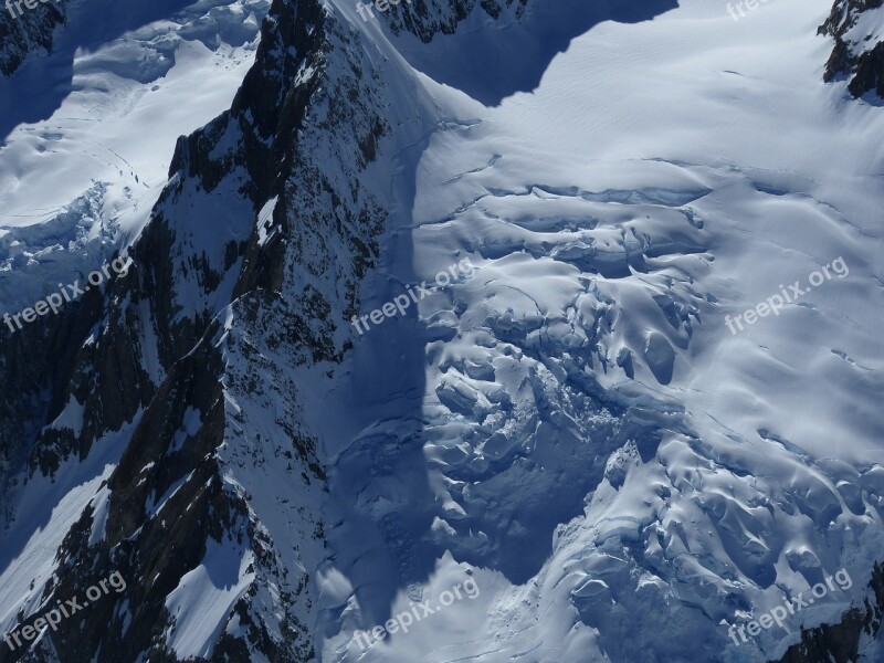 Mount Cook Glacier New Zealand Southern Alps Nature