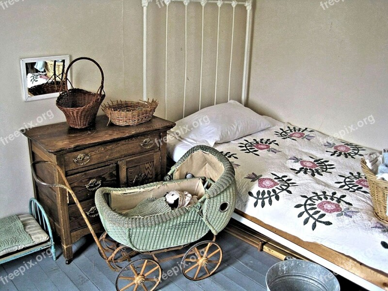 Child's Room Girl Historic Museum Room