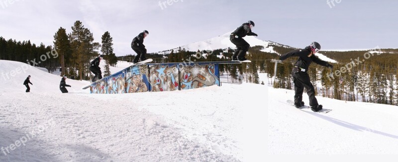 Snowboarding Rail-slide Snowboarder Snowboard Freestyle