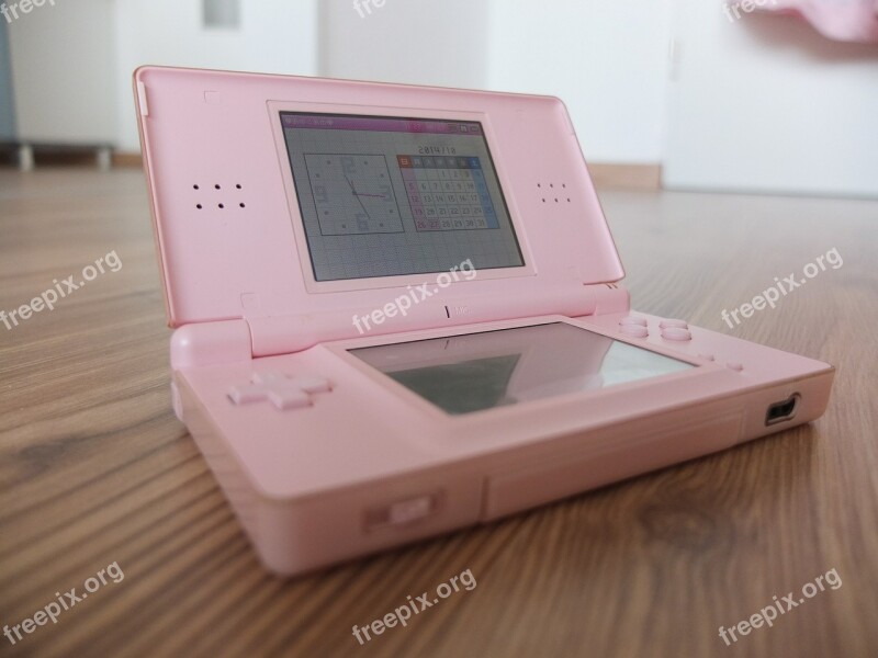 Nintendo Electronics Games Electronic Pink