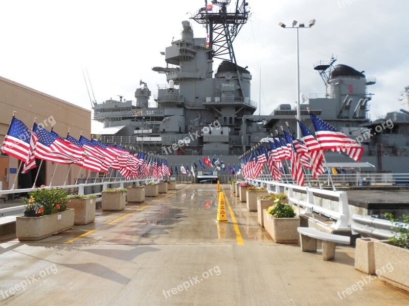 Pearl Harbour Ship Military Free Photos