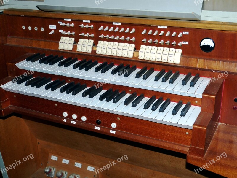 Organ Instrument Church Music Keyboard Instrument