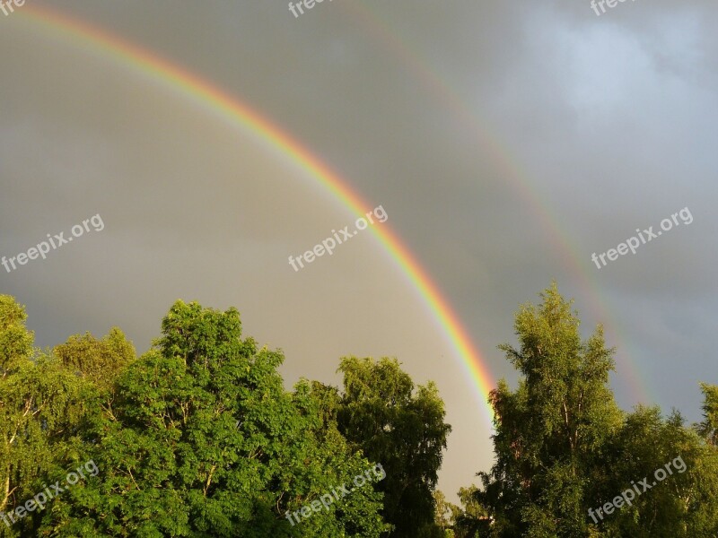 Weather Rainbow Mood Nature Sky