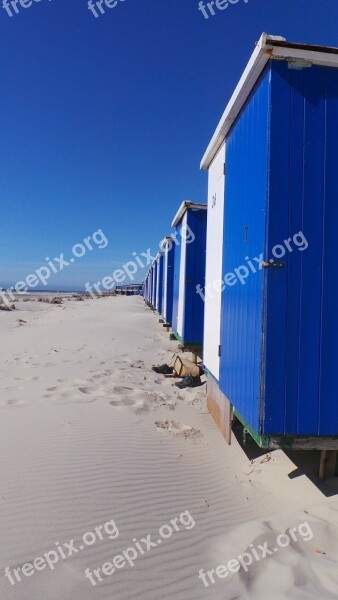 Beach Hut Beach Sun Free Photos