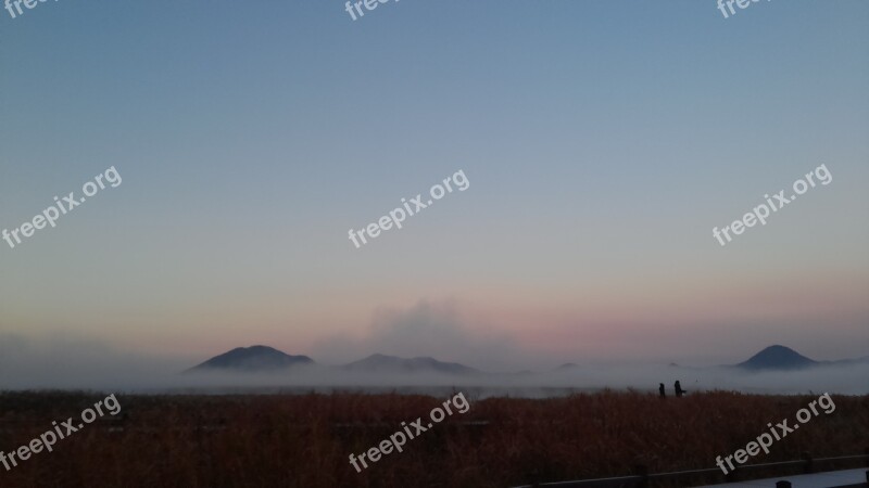 Suncheon Bay Dawn Fog Free Photos