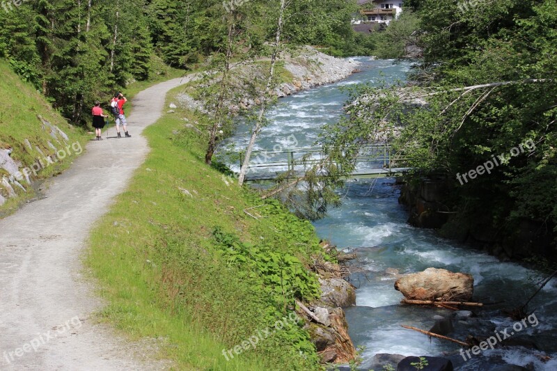 Mountains Bach Water River Murmur