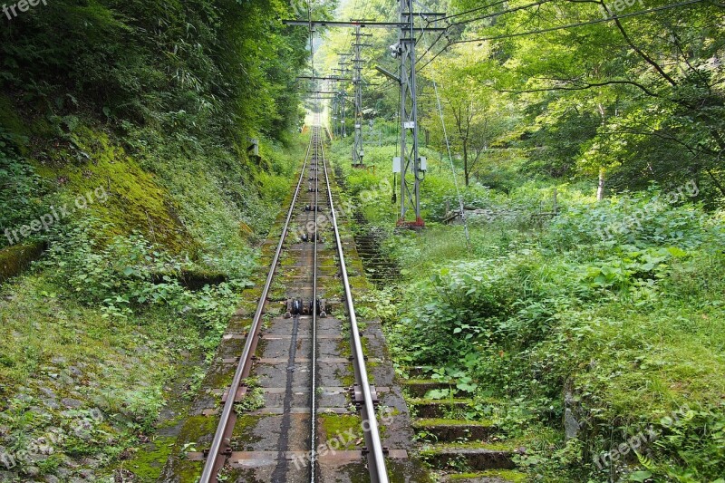 Cable Car Railway Mountain Travel Cableway