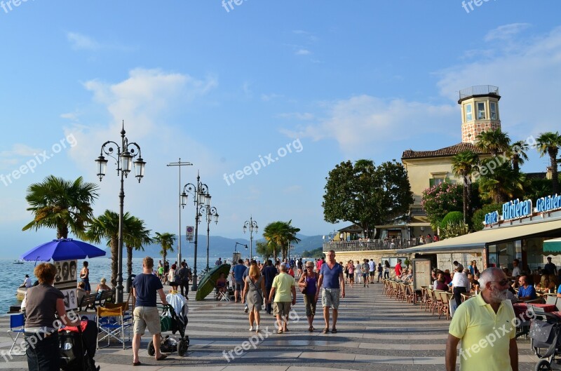 Garda Lazise Promenade Water Vacations