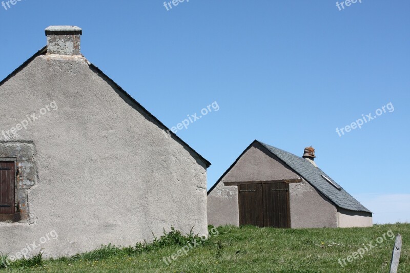 House Field France Former Free Photos