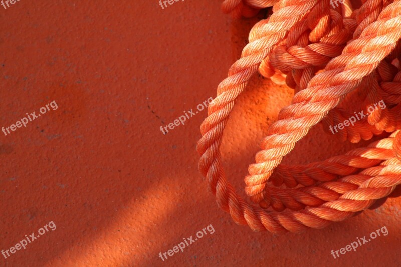 Rope Boat Color Italy Free Photos